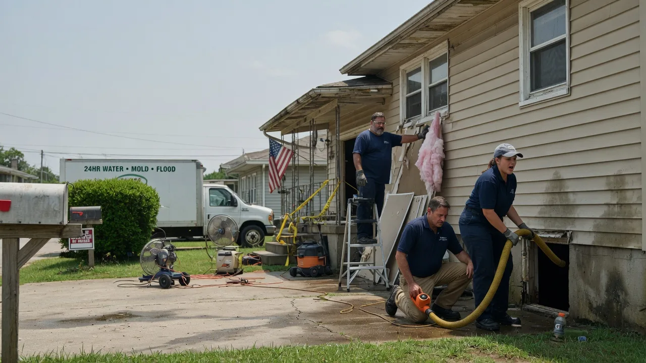 Water Damage Repair in Pottersville, NJ near me